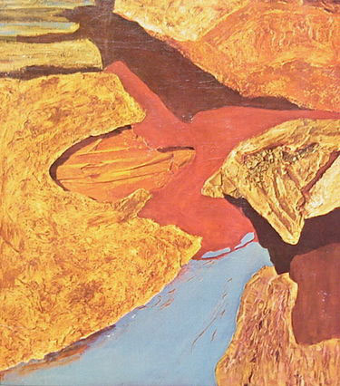 ledge of light 1974 painting by jane frank