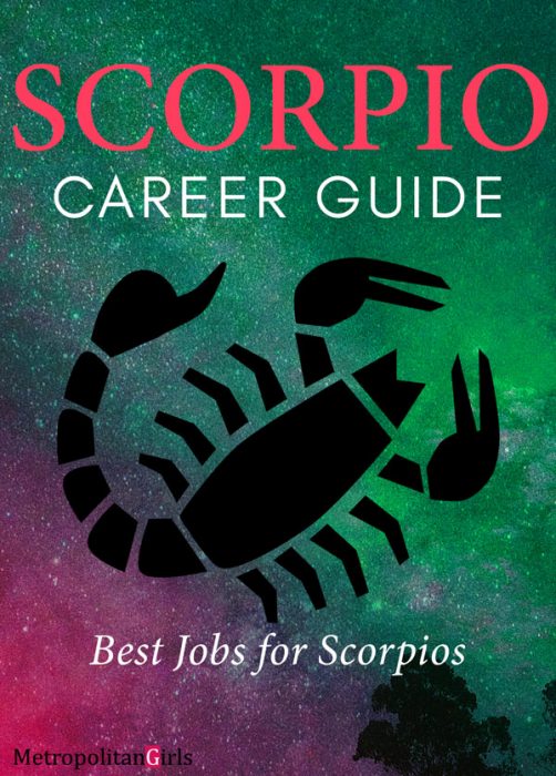 What jobs are scorpios best at