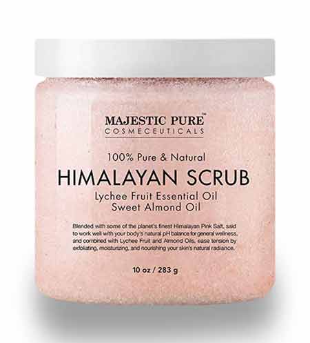 Majestic Pure Himalayan Salt Body Scrub | baby-shower-hostess-gift-ideas