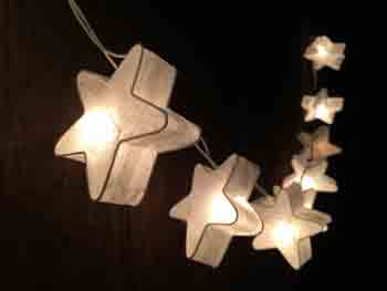gifts-for-gemini-white-star-string-decor