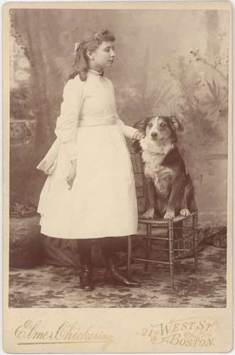 Keller and Childhood Dog | Helen Keller Biography