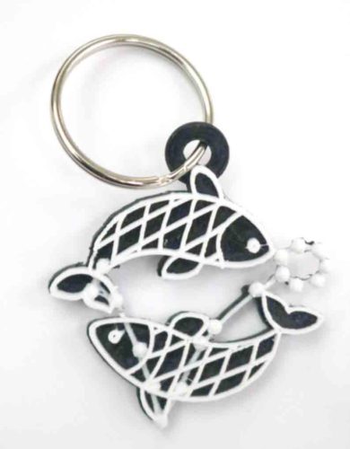 Pisces The Fish Keychain