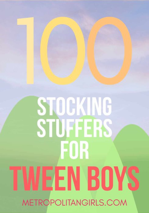 100 Stocking Stuffer Ideas for Tween Boys [2019]