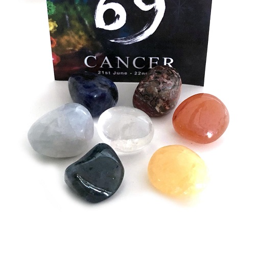 Cancer Chakra Balancing Stone Set