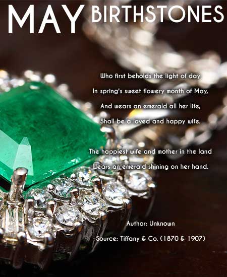 may birthstones poem tiffany