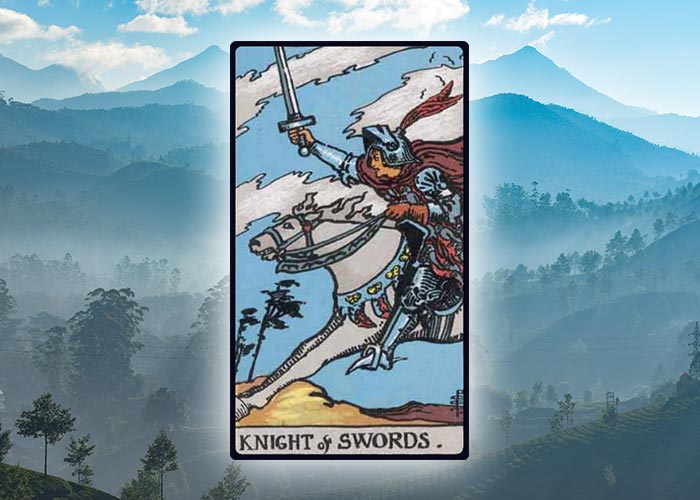 Taurus Career Tarot Card Knight of Swords