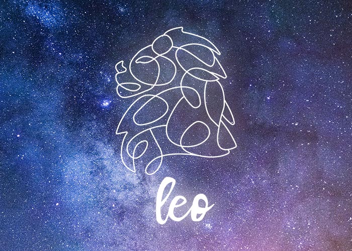 leo sign night sky