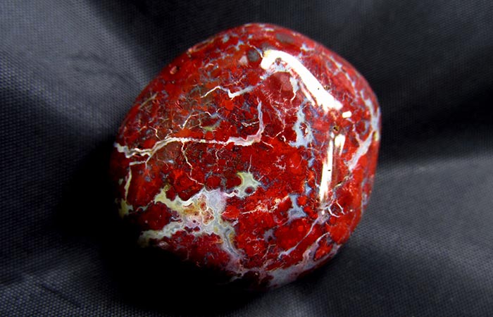 jasper birthstone polished