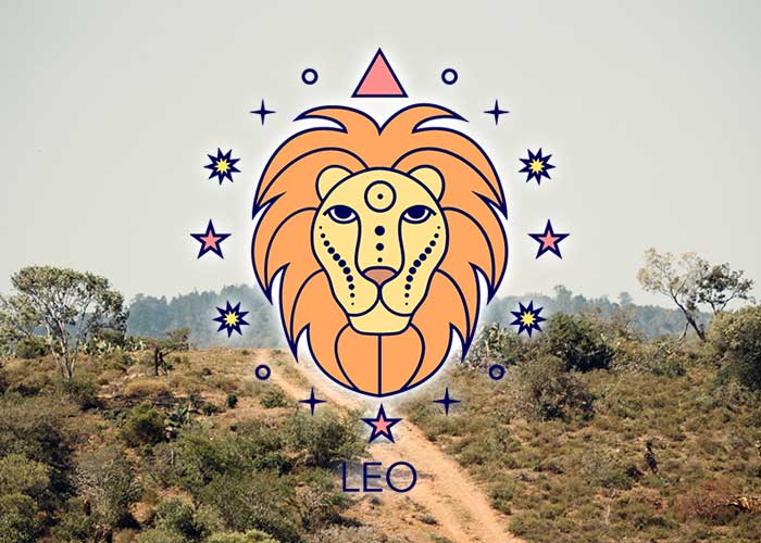 Leo symbol the lion